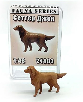 1:48 Фигурка собаки Сеттер Джек - MT24803