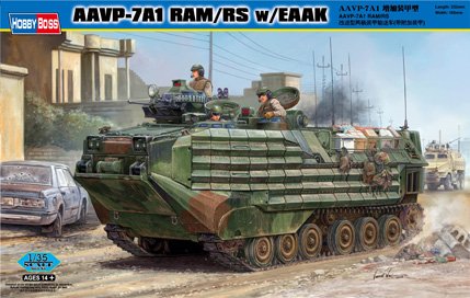 1:35 Сборная модель БТР LVTP-7А1 RAM/RS w/EAAK - 82416