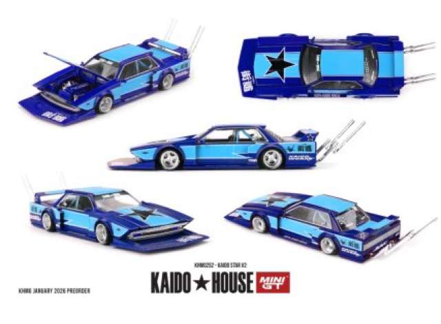 1:64 Kaido Star V2, blue 1985 - MGTKHMG252