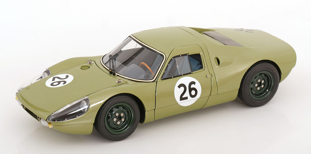 1:18 PORSCHE 904 Carrera GTS №26 Silverstone Int Grand Touring, Ireland (1964) - M-232