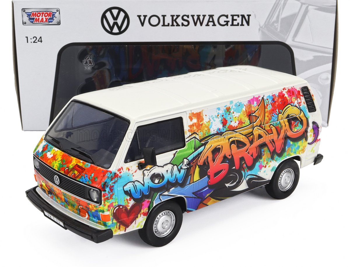 1:24 VOLKSWAGEN T3 Van Graffiti (1983), Various - 79599