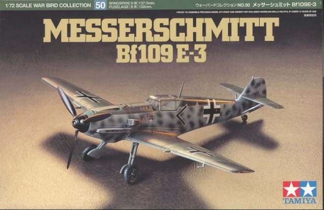 1:72 Сборная модель Messerschmitt Bf 109E-3 - 60750