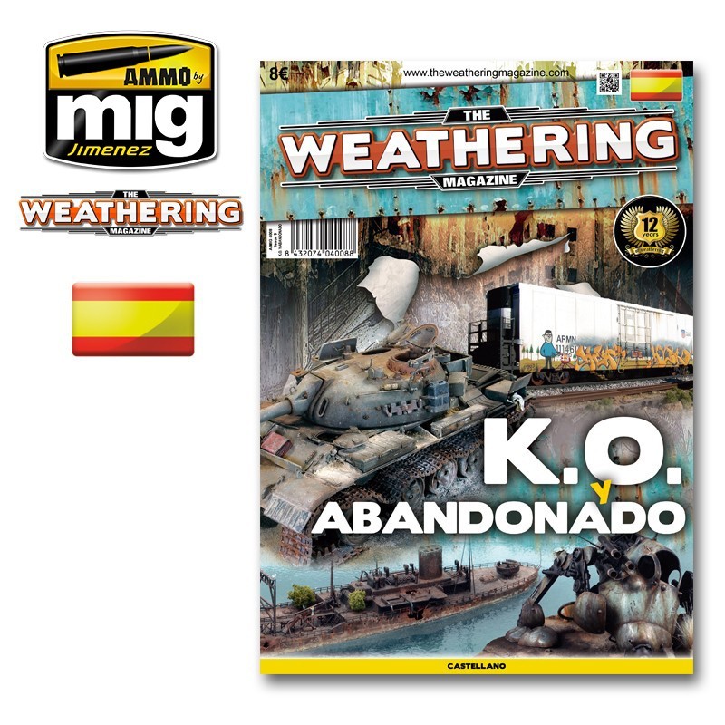 Журнал THE WEATHERING MAGAZINE 9 - Нокаутированный и брошенный / K.O. y Abandonado (испанский язык) - A.MIG-4008