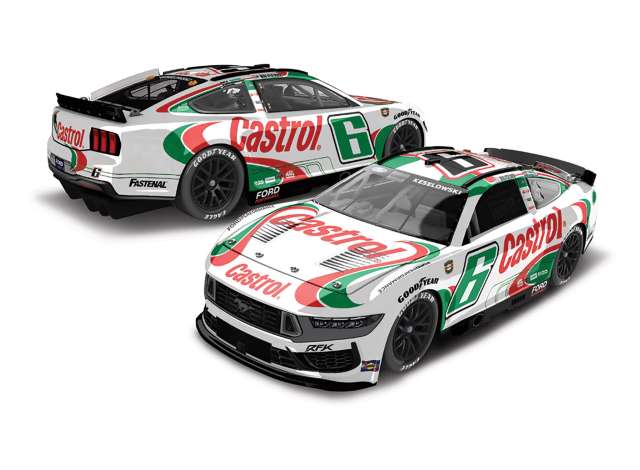 1:24 FORD Mustang #6 Brad Keselowski *Castrol* white/red/green 2024 - CX62422CATBW
