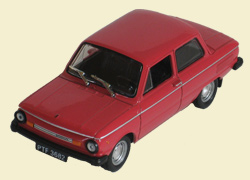 1:43 ZAZ 968M, Kultowe Auta 122, red - kul122