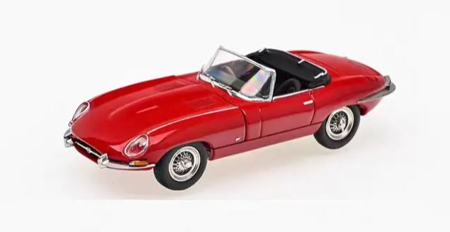 1:64 JAGUAR E-type Roadster (1961), red - 641233