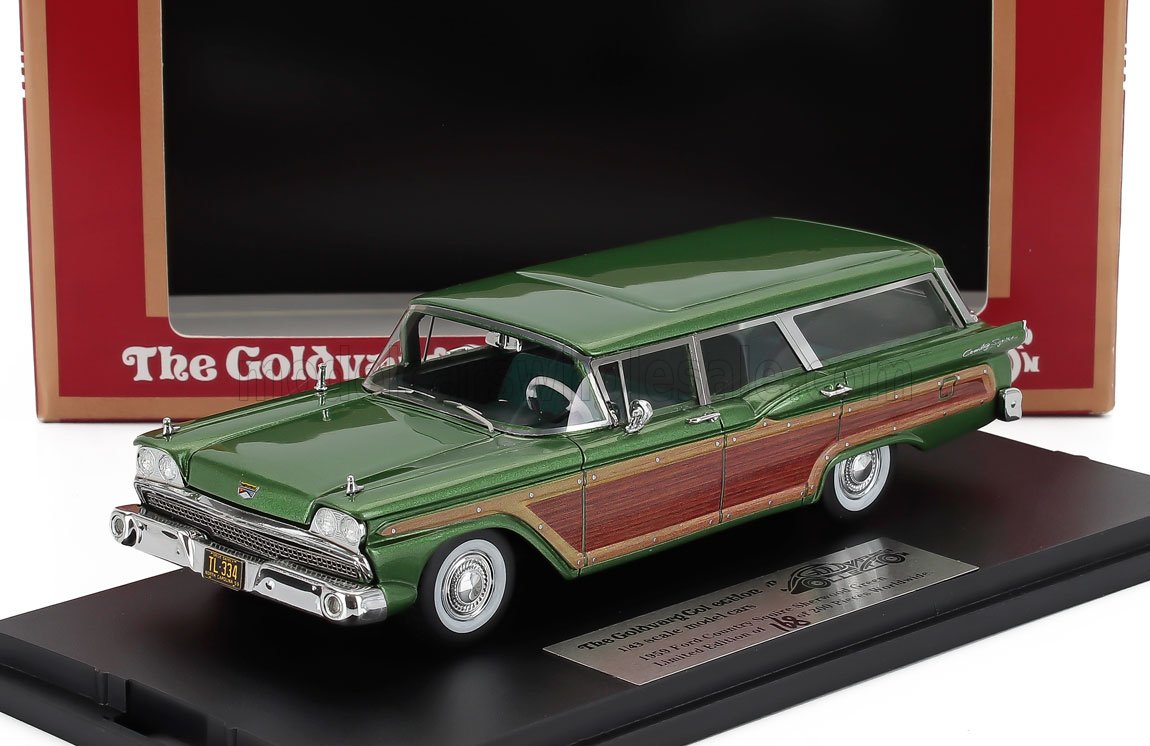1:43 FORD Country Squire Sw Station Wagon (1959), Green Wood - GC091A
