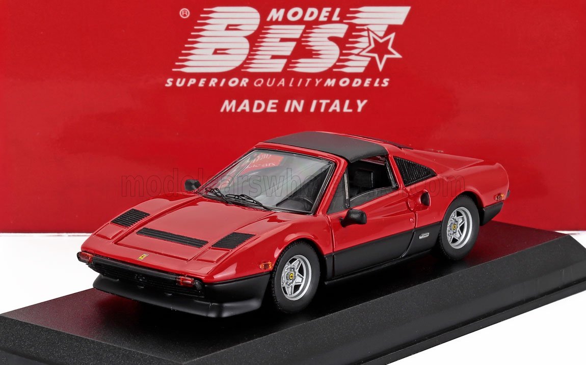 1:43 FERRARI 308 Gts Usa Version (1982), Red Black - 9878