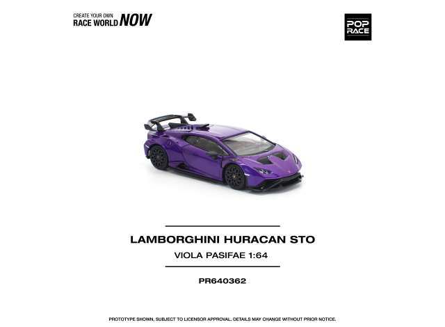 1:64 LAMBORGHINI Huracan STO, viola pasifae - PR640362