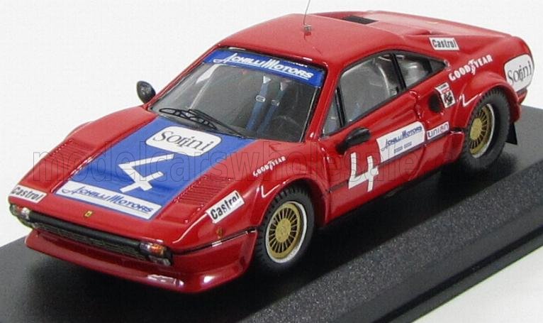 1:43 FERRARI 308 Gtb Coupe N 4 Daytona 1978 Mallet - Romolotti - Bondurant, Red - 9543