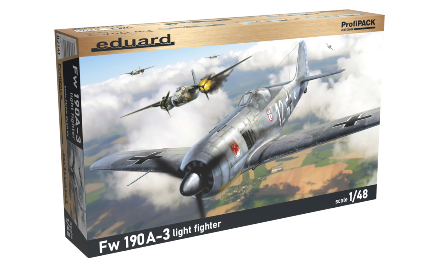 1:48 Сборная модель Истребитель Fw 190A-3 - 82141
