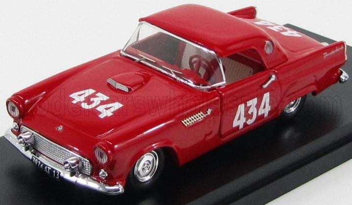 1:43 FORD Thunderbird Coupe №434 Mille Miglia (1957) Smadsa - Raselli, red - 4362