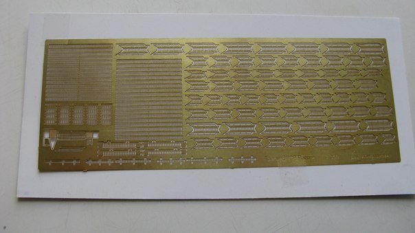 1:350 Фототравление Корабельные трапы 1/350 (120 шт.) - 350202