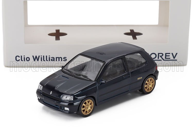 1:43 RENAULT Clio Williams (1993), Blue - 430200-430201-CLIO