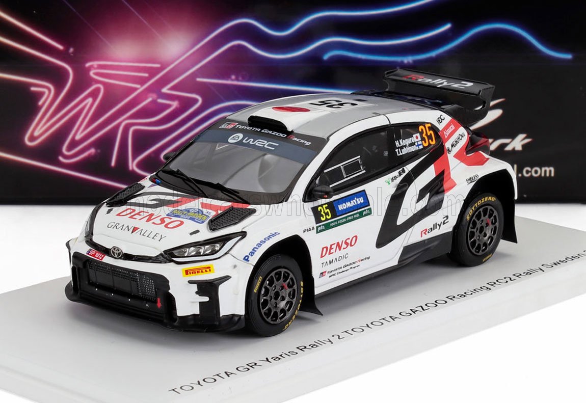 1:43 TOYOTA GR Yaris Rally2 №35 Toyota Gazoo Racing WRT NG Hikaru Kogure, Topi Luhtinen (2024) - S6869