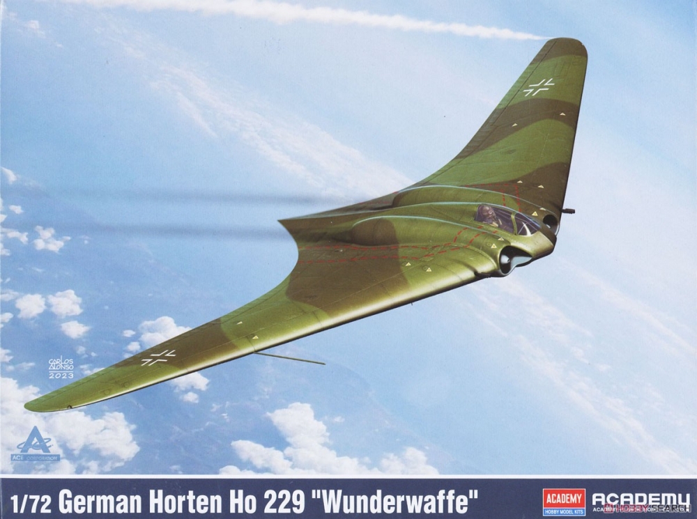 1:72 Сборная модель Horten Ho 229 'Wunderwaffe' - 12583