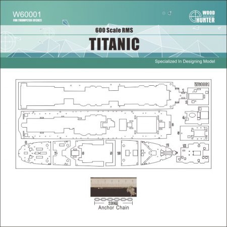 1:600 RMS TITANIC - W60001