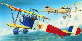 1:48 Сборная модель Nieuport 11/16 'Bebe' - 0814