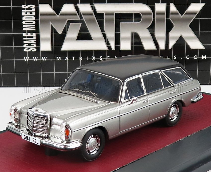 1:43 MERCEDES-BENZ S-class 280se Crayford Estate Station Wagon (w108) (1970), silver - MX41302-252