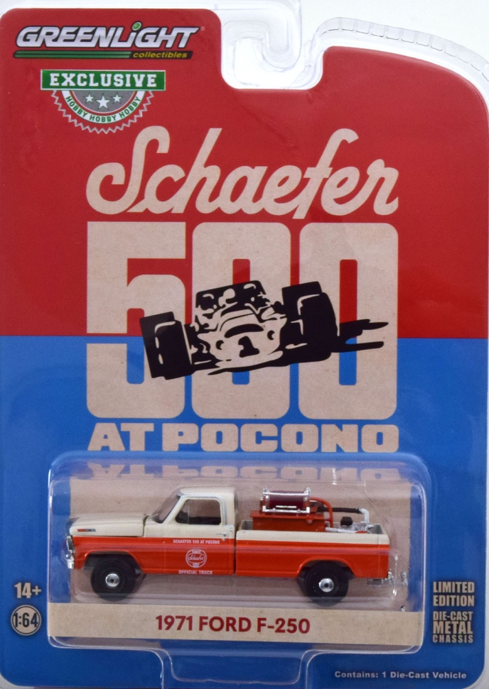 1:64 FORD F-250 Schaefer 500 AT Pocono (1971), orange creme - 30398
