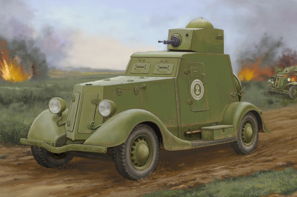 1:35 Сборная модель Soviet BA-20 Armored Car Mod.1939 - 83883