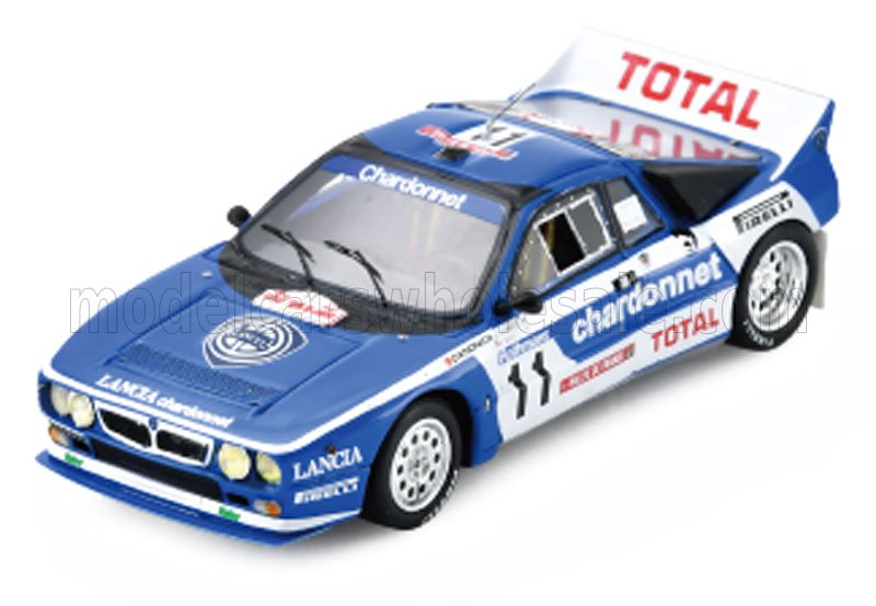 1:43 LANCIA 037 Team Chardonnet №11 Rally Tour De Corse (1984) Jean Claude Andruet - Martine Rich-Place - S9180