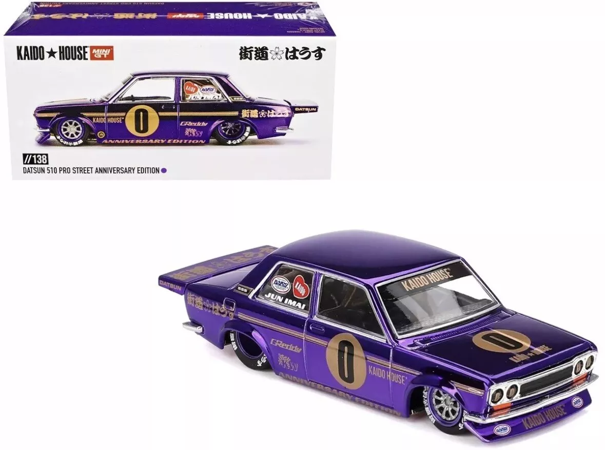1:64 DATSUN 510 Pro Street 'Anniversary Edition' - KHMG138