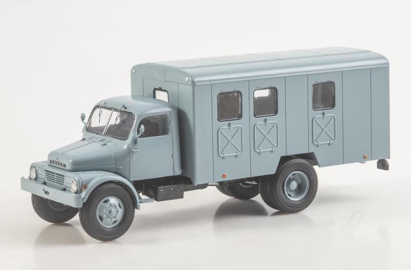 1:43 PRAGA S5T-3 KUNG грузовой фургон, серый - SSM1427