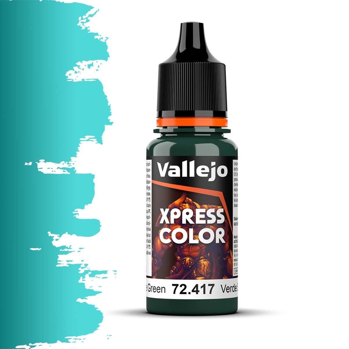 Краска акриловая Xpress Color Змеиный зелёный / Snake Green, 18мл - 72417