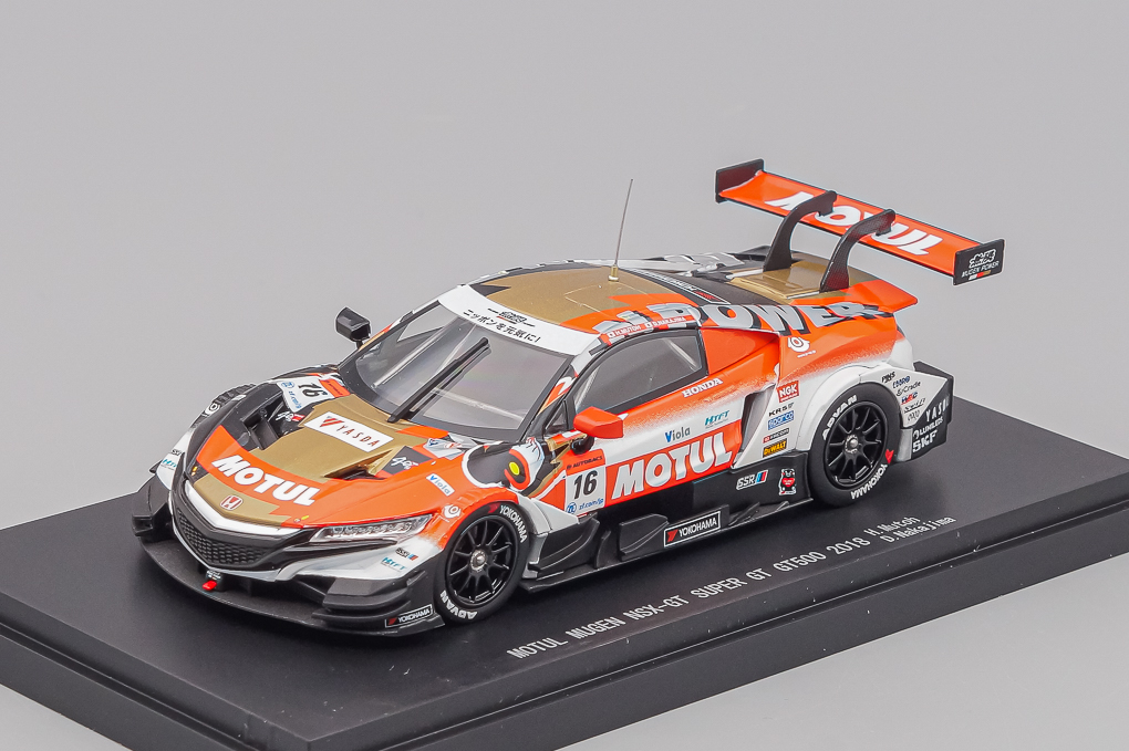 1:43 HONDA Motul NSX-GT #16 SuperGT500 2018 Mutoh - Nakajima, red / white / black - 45627