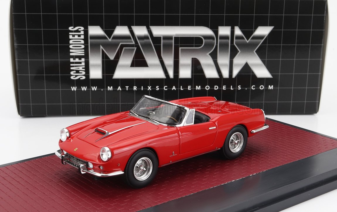 1:43 FERRARI 400 Superamerica Pinifarina Cabriolet Open (1960), Red - MX40604-043