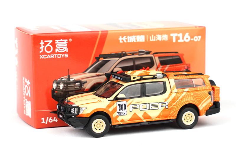 1:64 GWM Poer Pick-up, orange - T16-07