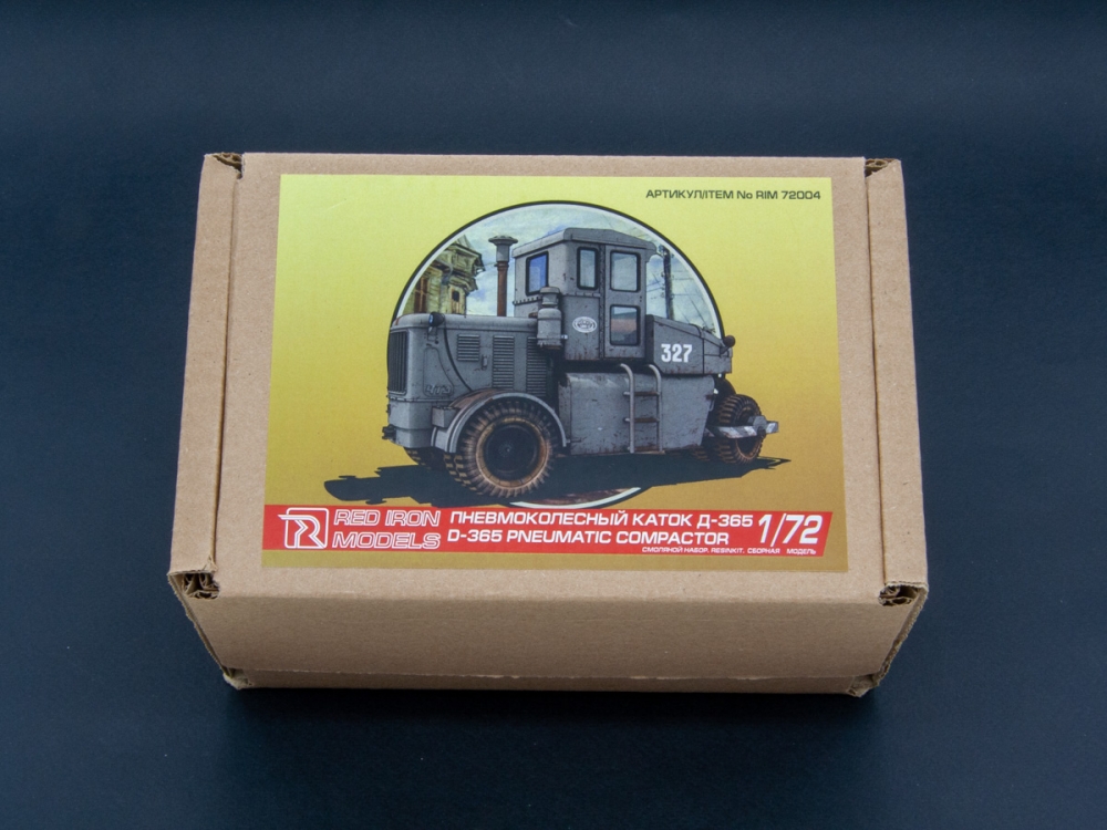 1:72 Сборная модель Пневмоколёсный каток 'Д-365' - RIM72004