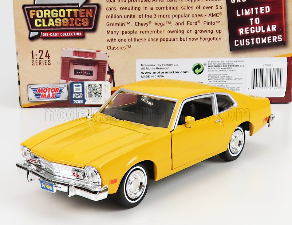 1:24 FORD Maverick (1974), yellow - 79042Y