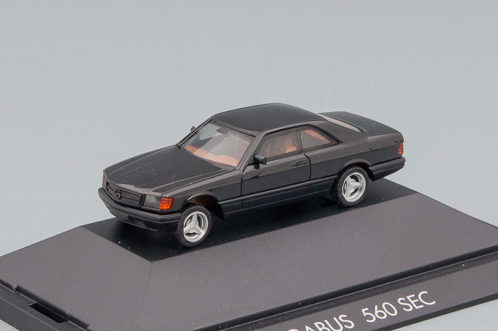 1:87 MERCEDES-BENZ BRABUS 560 SEC (C126), black - 20087-X1