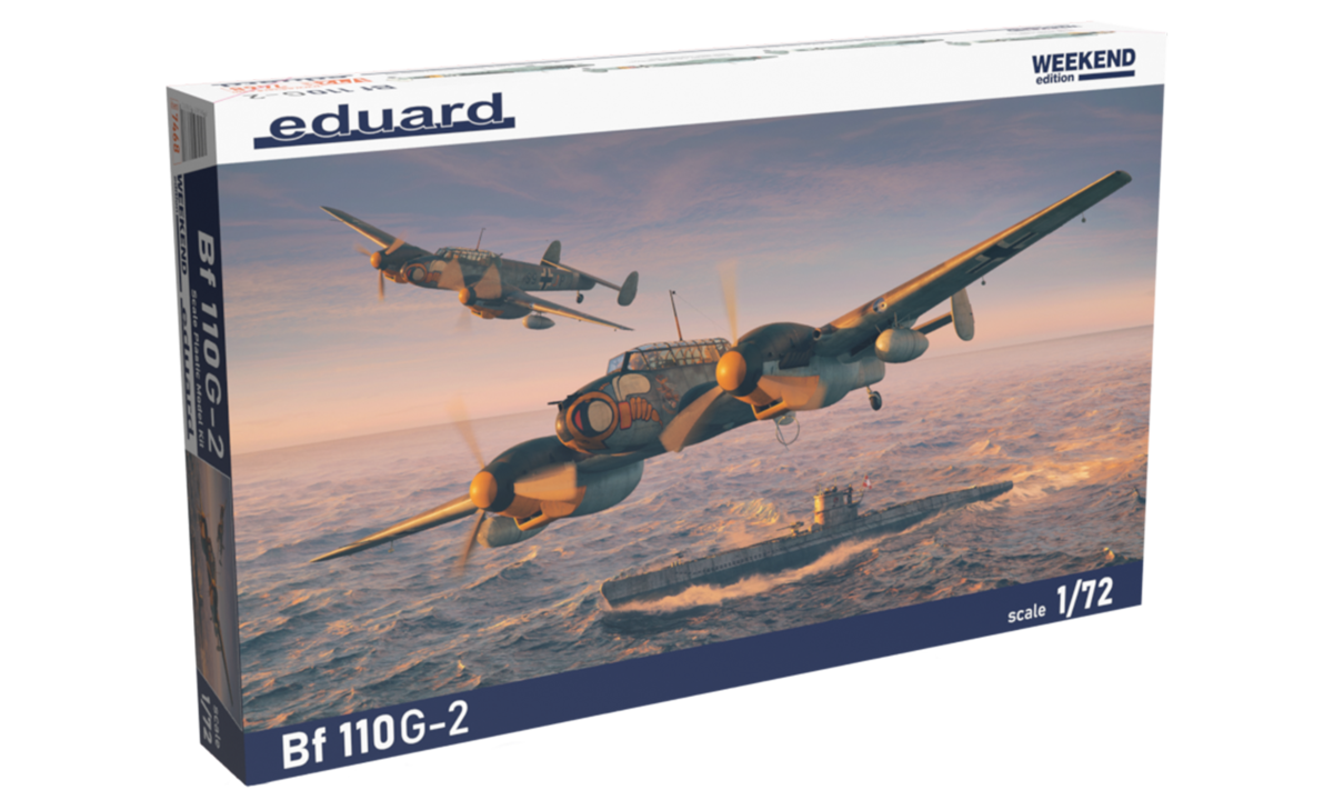 1:72 Сборная модель Bf 110G-2 - 7468