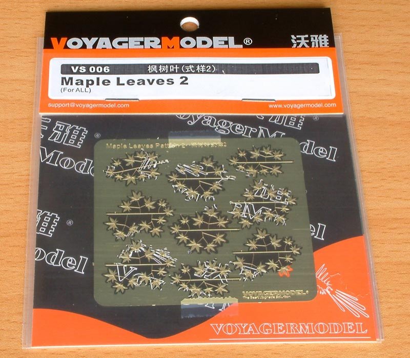 1:35 Фототравление Maple Leaves 2 - VS006