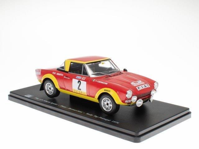 1:24 FIAT 124 Abarth Rally #2 'Olio Fiat' Pinto/Bernacchini Winner Rally Portugal (1974) - 24WRC030