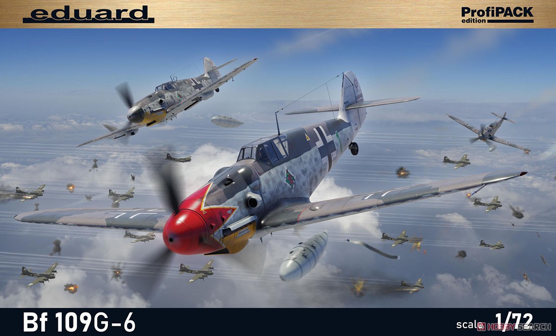 1:72 Сборная модель Bf 109 G-6 ProfiPACK Edition - 70159