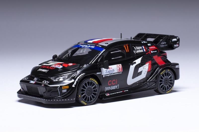 1:43 TOYOTA Yaris Rally1 №17 WRC Rally Croatia S.Ogier - V. Landais (2024) - RAM932