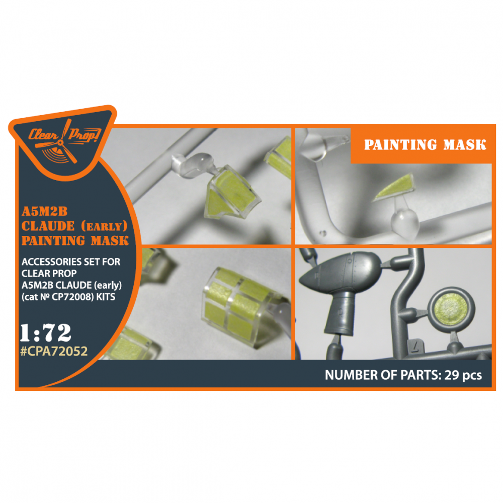 1:72 Маска окрасочная A5M2b Claude ранних выпусков - CPA72052