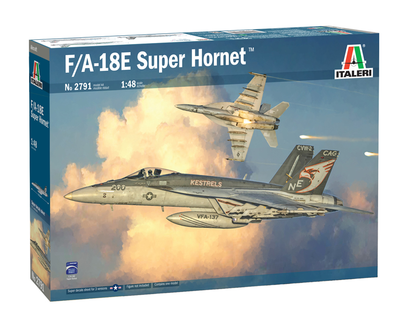 1:48 Сборная модель Самолет F/A-18 E SUPER HORNET - 2791