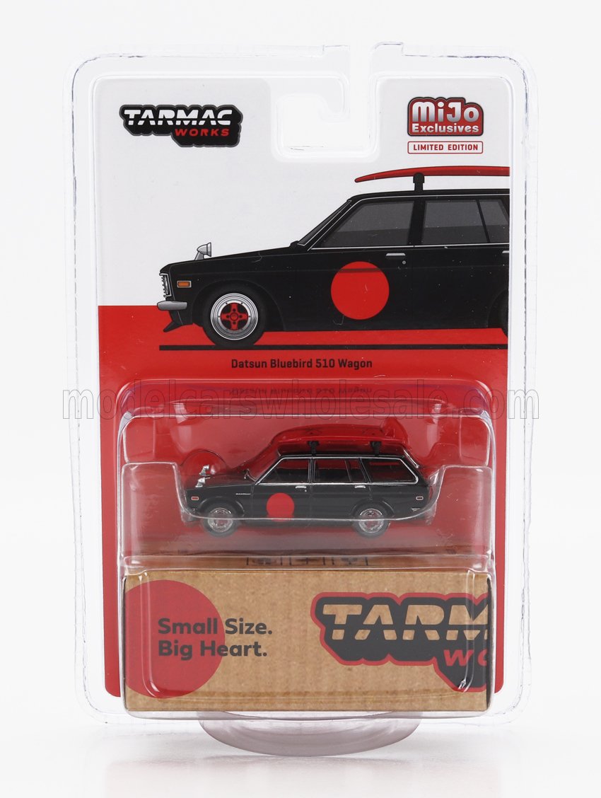 1:64 DATSUN 510 Sw Station Wagon Bluebird (1972), Black - T64G-026-BK