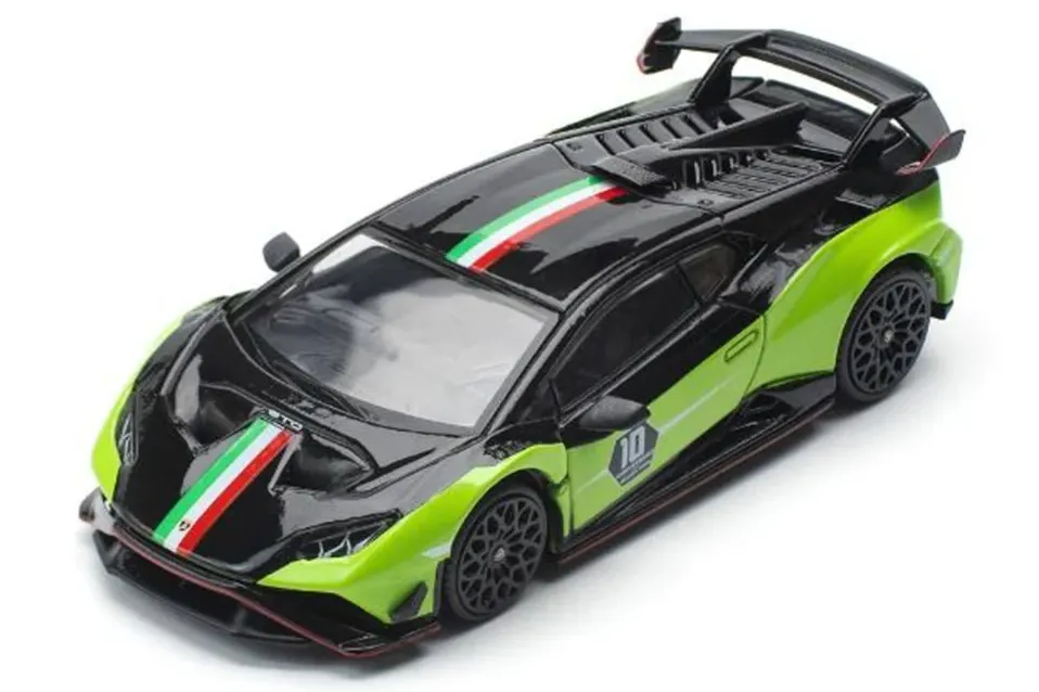 1:64 LAMBORGHINI Huracan STO (LP640-2 10 Anniversario, green/black - PR640189