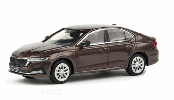 1:43 SKODA Octavia IV (2020), hnědá - 036RH