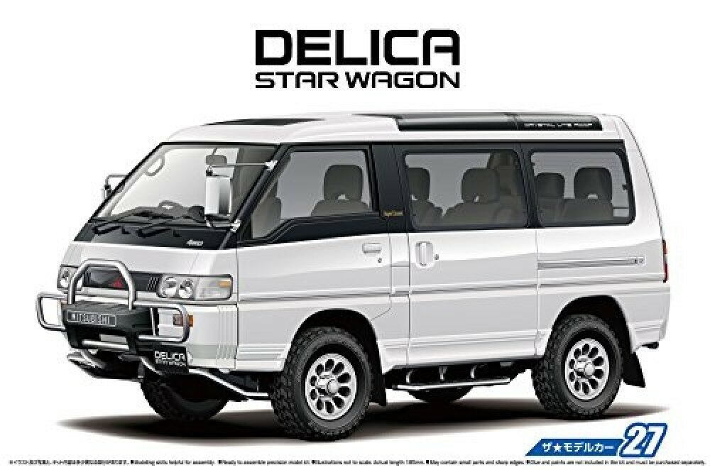 1:24 Сборная модель MITSUBISHI Delica Star Wagon91 - 06139