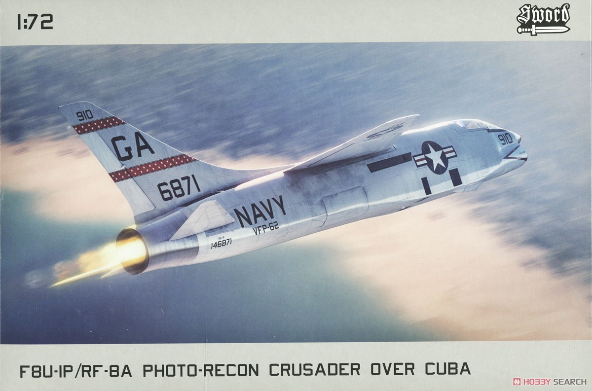 1:72 Сборная модель RF-8A Фоторазведчик «Крестоносец» над Кубой - SW72149