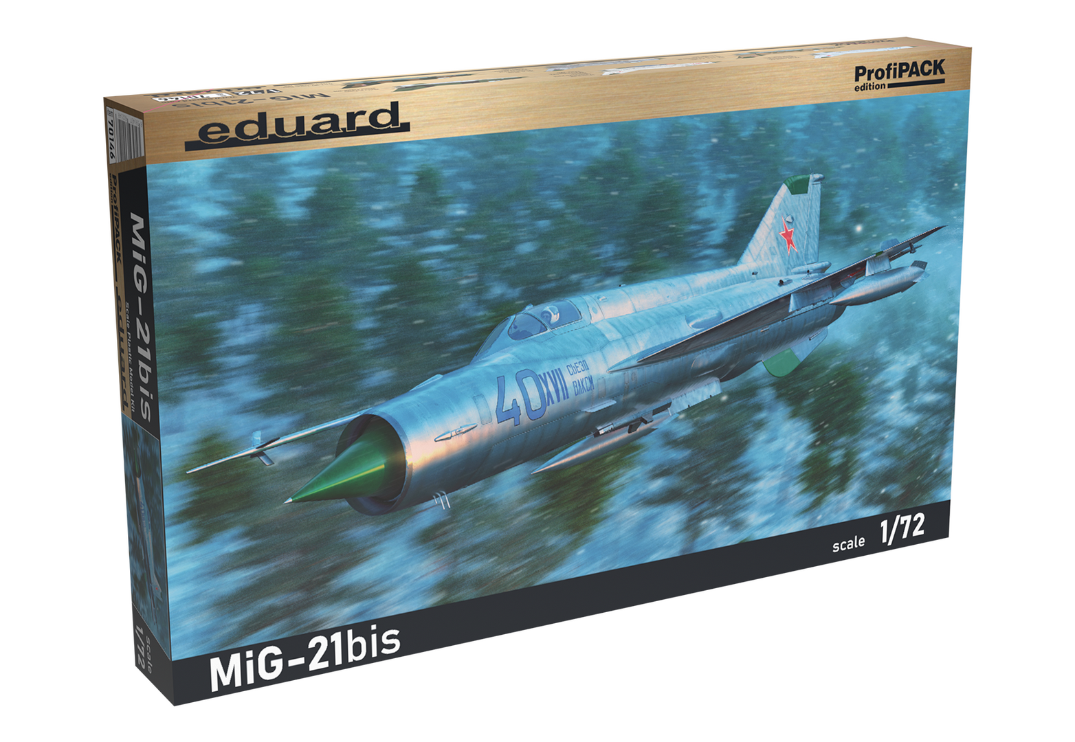 1:72 Сборная модель MiG-21bis ProfiPACK Edition - 70146