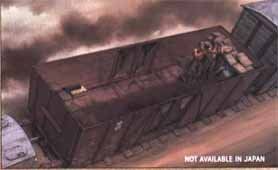 1:35 Сборная модель Ж/д вагон German Railway Gondola Typ Ommr w/AA Gun Crew - 6086