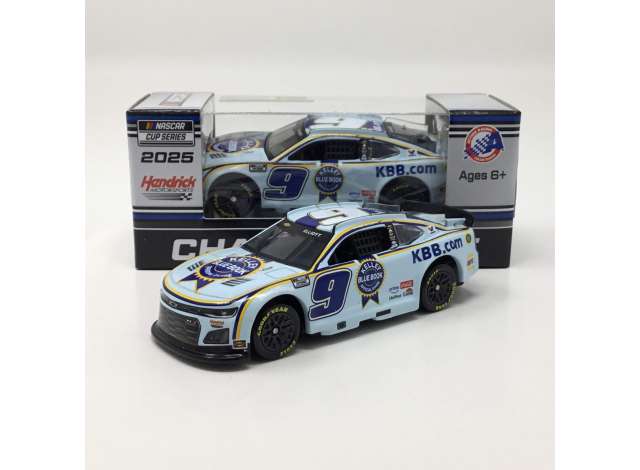 1:64 Chevrolet #9 Chase Elliott *Kelley Blue Book*, blue 2025 - CX92565KBBCL
